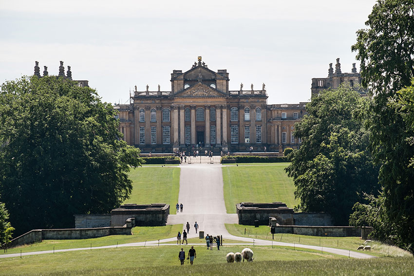 Inglaterra on the road, Blenheim Palace